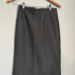 LOFT Monochrome Pencil Skirt